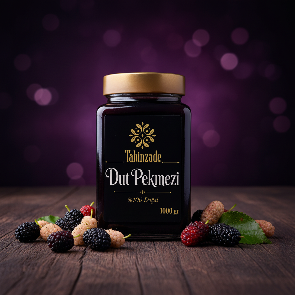 Tahinzade Dut Pekmezi 1 kg – Doğal Yerli Katkısız Pekmez