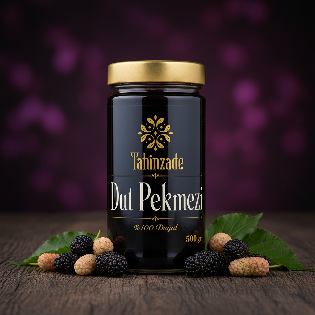 Tahinzade Dut Pekmezi 500 gr – Doğal Yerli Katkısız Pekmez