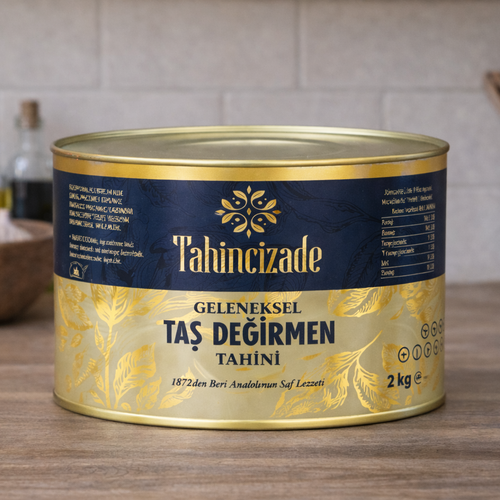 Doğal Taş Değirmen Bozkır Tahin Yerli Üretim  1.5 kg (2) 