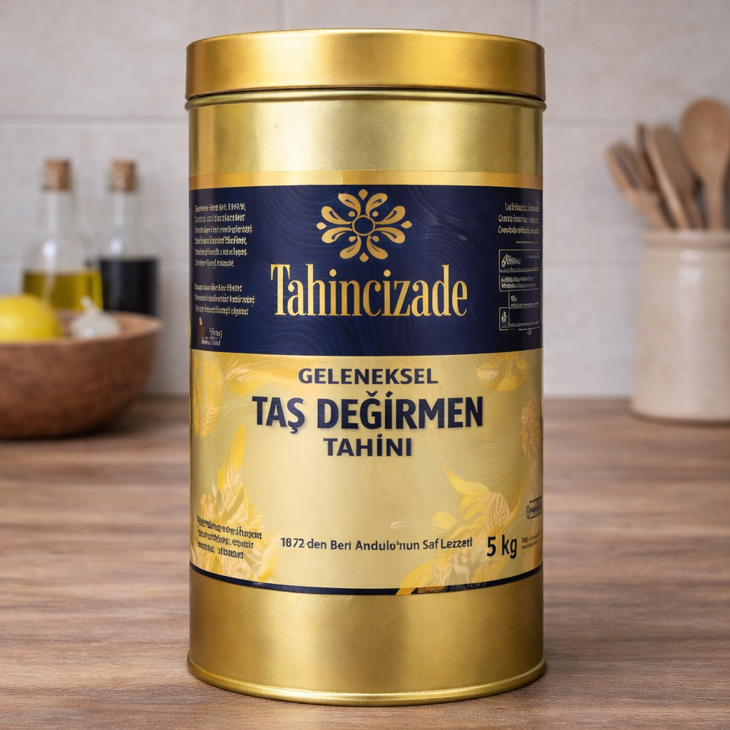 Doğal Taş Değirmen Bozkır Tahin Yerli Üretim  5 kg (2) 