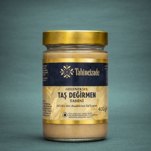 Doğal Taş Değirmen Gökova Tahin Yerli Üretim 300 g (1) 