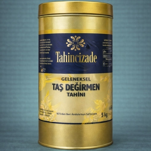 Doğal Taş Değirmen Gökova Tahin Yerli Üretim  5 kg (1) 