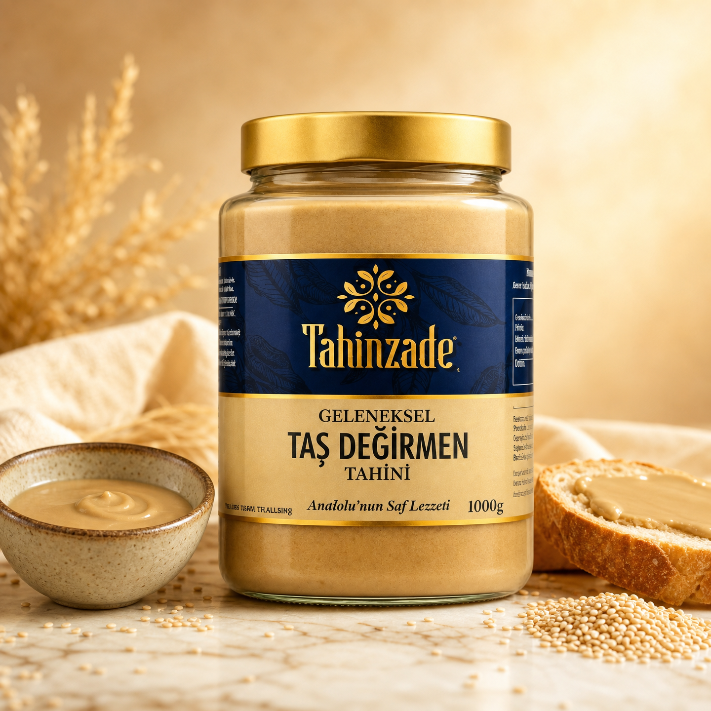 Tahinzade Yerli Doğal Bozkır Tahin 02